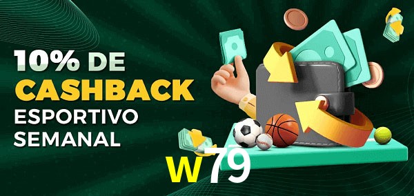 10% de bônus de cashback na w79